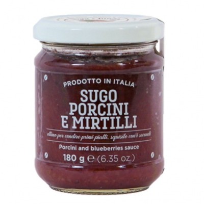 Sugo ai Funghi Porcini e Mirtilli Sugo ai Funghi Porcini e Mirtilli