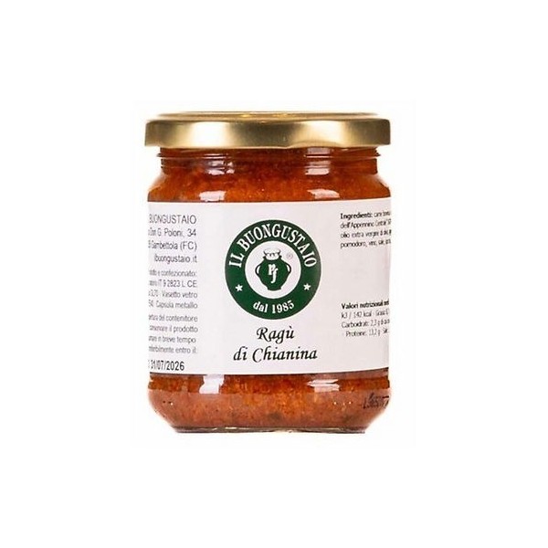 Chianina ragù - White veal from the Central Apennines PGI