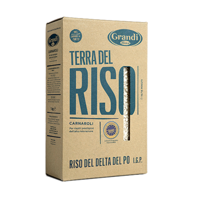 Po Delta rice IGP Carnaroli - taste of italy
