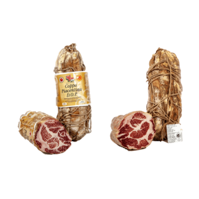 Selection of Emilian Coppa: Piacentina DOP and Parma IGP Taste of Italy