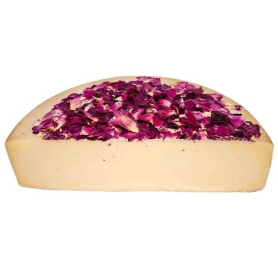 Formaggio al Pinot Rosè e Petali di Rose Ubriaco Formaggio al Pinot Rosè e Petali di Rose Ubriaco
