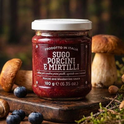 Porcini Mushroom and Blueberry Sauce Taste of Italy